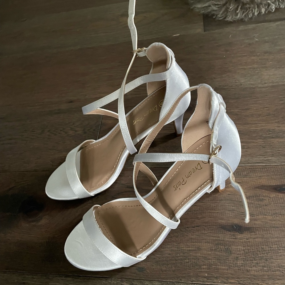 Like new heels. Worn once.